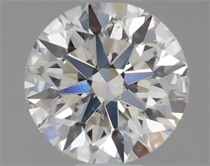 Picture of Natural Diamond 0.40 Carats, Round with Excellent Cut, I Color, I1 Clarity and Certified by GIA