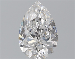 Picture of Natural Diamond 2.00 Carats, Pear with  Cut, D Color, SI2 Clarity and Certified by GIA