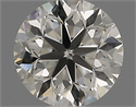 Natural Diamond 0.40 Carats, Round with Very Good Cut, I Color, VS1 Clarity and Certified by IGI