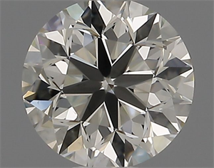 Picture of Natural Diamond 0.40 Carats, Round with Very Good Cut, I Color, VS1 Clarity and Certified by IGI