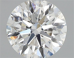 Picture of Natural Diamond 0.43 Carats, Round with Excellent Cut, G Color, SI1 Clarity and Certified by GIA