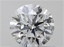 Natural Diamond 0.40 Carats, Round with Very Good Cut, I Color, VVS2 Clarity and Certified by GIA