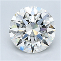 Natural Diamond 2.01 Carats, Round with Excellent Cut, I Color, VVS2 Clarity and Certified by GIA