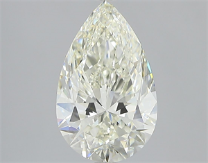 Picture of Natural Diamond 2.50 Carats, Pear with  Cut, I Color, VS1 Clarity and Certified by IGI