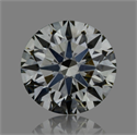 Natural Diamond 0.52 Carats, Round with Excellent Cut, K Color, SI2 Clarity and Certified by GIA