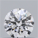 Natural Diamond 0.41 Carats, Round with Excellent Cut, D Color, SI1 Clarity and Certified by GIA