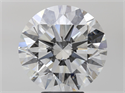 Natural Diamond 7.05 Carats, Round with Excellent Cut, I Color, SI1 Clarity and Certified by GIA