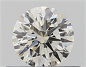 Natural Diamond 0.41 Carats, Round with Excellent Cut, J Color, VS1 Clarity and Certified by GIA