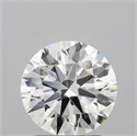 Natural Diamond 2.01 Carats, Round with Excellent Cut, F Color, VS1 Clarity and Certified by GIA