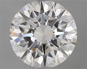 Picture of Natural Diamond 2.35 Carats, Round with Excellent Cut, D Color, SI1 Clarity and Certified by GIA