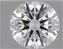 Natural Diamond 0.40 Carats, Round with Excellent Cut, F Color, VS2 Clarity and Certified by GIA