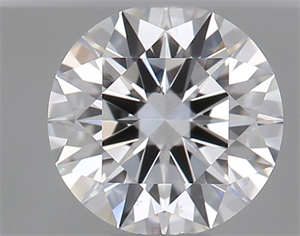 Picture of Natural Diamond 0.40 Carats, Round with Excellent Cut, F Color, VS2 Clarity and Certified by GIA