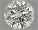 Natural Diamond 0.41 Carats, Round with Very Good Cut, I Color, SI2 Clarity and Certified by IGI