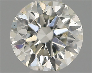 Picture of Natural Diamond 0.41 Carats, Round with Very Good Cut, I Color, SI2 Clarity and Certified by IGI