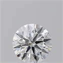 Natural Diamond 1.60 Carats, Round with Excellent Cut, D Color, SI1 Clarity and Certified by GIA