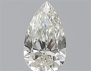 Picture of Natural Diamond 0.80 Carats, Pear with  Cut, H Color, VS2 Clarity and Certified by GIA