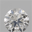 Natural Diamond 0.50 Carats, Round with Good Cut, G Color, I1 Clarity and Certified by GIA