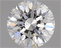 Natural Diamond 0.41 Carats, Round with Excellent Cut, F Color, VS1 Clarity and Certified by GIA