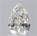 Natural Diamond 1.00 Carats, Pear with  Cut, G Color, SI1 Clarity and Certified by GIA