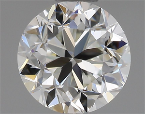 Picture of Natural Diamond 0.50 Carats, Round with Good Cut, H Color, VVS1 Clarity and Certified by IGI