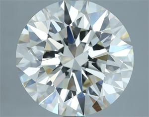 Picture of Natural Diamond 4.72 Carats, Round with Excellent Cut, I Color, VVS1 Clarity and Certified by IGI