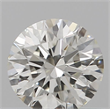 Natural Diamond 0.50 Carats, Round with Excellent Cut, K Color, VVS2 Clarity and Certified by GIA