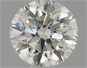 Natural Diamond 0.50 Carats, Round with Excellent Cut, I Color, SI2 Clarity and Certified by IGI