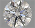 Natural Diamond 0.50 Carats, Round with Excellent Cut, F Color, SI2 Clarity and Certified by IGI