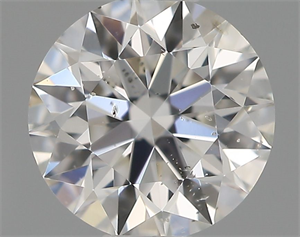 Picture of Natural Diamond 0.50 Carats, Round with Excellent Cut, F Color, SI2 Clarity and Certified by IGI