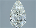 Natural Diamond 2.01 Carats, Pear with  Cut, H Color, VS2 Clarity and Certified by IGI