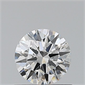 Natural Diamond 0.47 Carats, Round with Excellent Cut, E Color, SI2 Clarity and Certified by GIA