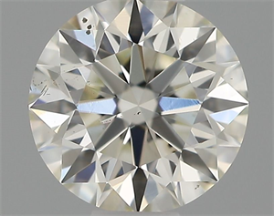 Picture of Natural Diamond 0.40 Carats, Round with Excellent Cut, I Color, VS2 Clarity and Certified by IGI