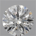 Natural Diamond 2.01 Carats, Round with Excellent Cut, G Color, SI2 Clarity and Certified by GIA