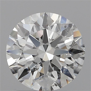 Picture of Natural Diamond 2.01 Carats, Round with Excellent Cut, G Color, SI2 Clarity and Certified by GIA