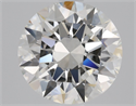 Natural Diamond 2.01 Carats, Round with Excellent Cut, G Color, VVS1 Clarity and Certified by GIA