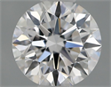 Natural Diamond 0.40 Carats, Round with Excellent Cut, D Color, VS1 Clarity and Certified by IGI