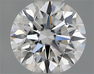 Picture of Natural Diamond 0.40 Carats, Round with Excellent Cut, D Color, VS1 Clarity and Certified by IGI