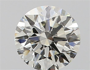 Picture of Natural Diamond 0.50 Carats, Round with Excellent Cut, J Color, SI1 Clarity and Certified by GIA