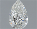 Natural Diamond 1.00 Carats, Pear with  Cut, G Color, VVS2 Clarity and Certified by GIA