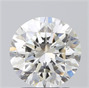 Natural Diamond 2.02 Carats, Round with Very Good Cut, I Color, SI1 Clarity and Certified by GIA