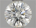 Natural Diamond 0.55 Carats, Round with Excellent Cut, I Color, VS1 Clarity and Certified by IGI