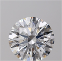 Natural Diamond 2.07 Carats, Round with Excellent Cut, F Color, SI2 Clarity and Certified by GIA