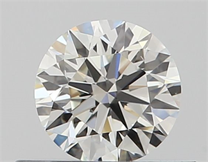 Picture of Natural Diamond 0.40 Carats, Round with Excellent Cut, I Color, VVS1 Clarity and Certified by GIA