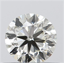 Natural Diamond 0.40 Carats, Round with Very Good Cut, I Color, VS1 Clarity and Certified by IGI