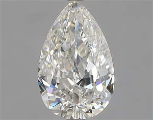 Picture of Natural Diamond 1.02 Carats, Pear with  Cut, H Color, VS2 Clarity and Certified by GIA