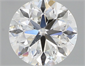 Natural Diamond 0.50 Carats, Round with Very Good Cut, G Color, SI2 Clarity and Certified by GIA