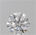 Natural Diamond 2.02 Carats, Round with Excellent Cut, D Color, SI1 Clarity and Certified by GIA