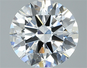 Picture of Natural Diamond 2.00 Carats, Round with Excellent Cut, E Color, VS1 Clarity and Certified by GIA