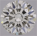 Natural Diamond 0.40 Carats, Round with Very Good Cut, J Color, SI2 Clarity and Certified by GIA