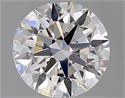 Natural Diamond 1.03 Carats, Round with Excellent Cut, D Color, IF Clarity and Certified by GIA